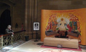 Body of Pier Giorgio in St Mary's Cathedral Sydney, 2008