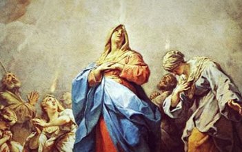 Pentecost Our Lady Holy Spirit