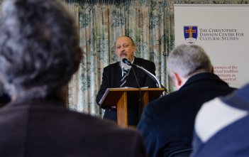 Rabbi Shimon Cowen at the Dawson Colloquium 2016