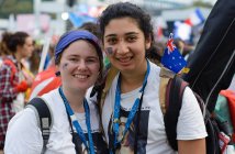 Maddy and Grace at World Youth Day 2016