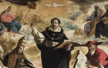 Apotheosis of St Thomas Aquinas by Francisco de Zurbarán