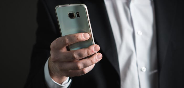 Businessman with Phone