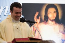 Fr Michael Doodey at the Immaculata Mission School 2018