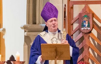 Archbishop Julian Porteous at the Hobart Marriage Mass 2018