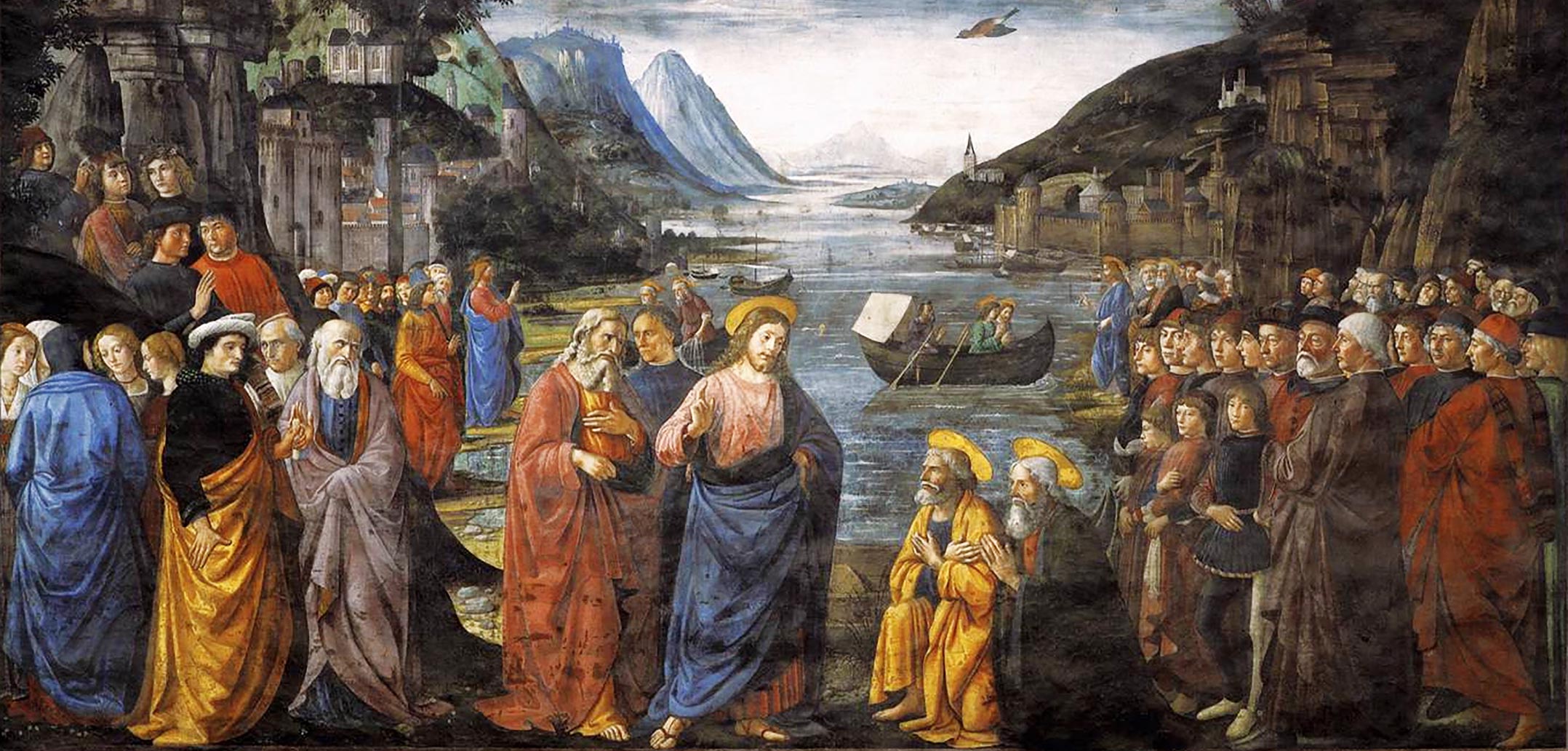 Vocation of the Apostles by Domenico Ghirlandaio and workshop